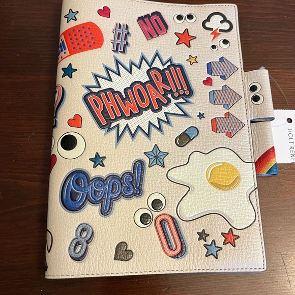 Anya Hindmarch All Over Stickers A5 Journal. - Picture 2 of 9